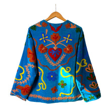 Load image into Gallery viewer, Freya velvet jacket heart 63
