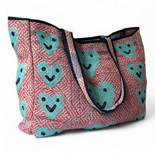 Load image into Gallery viewer, Dharma smiley heart bag
