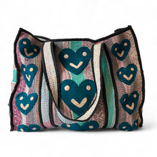Load image into Gallery viewer, Dharma smiley heart bag
