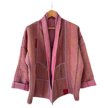 Load image into Gallery viewer, Vedaya Kantha jacket 01
