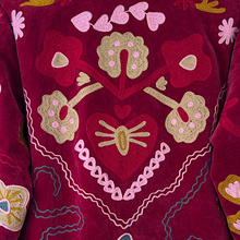 Load image into Gallery viewer, Goya velvet embroidered jacket
