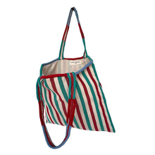 Load image into Gallery viewer, Priya Tote 034 handwoven natural cotton tote bag, view 3

