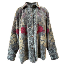 Load image into Gallery viewer, Ravi velvet shirt jacket
