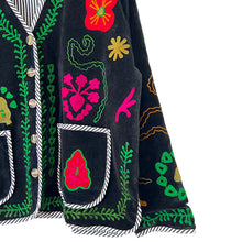 Load image into Gallery viewer, Goya velvet embroidered jacket

