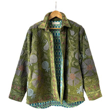 Load image into Gallery viewer, Ravi velvet shirt jacket
