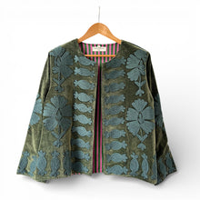 Load image into Gallery viewer, Priyanka jacket 10 fish
