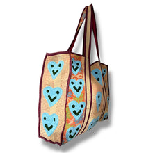 Load image into Gallery viewer, Dharma smiley heart bag
