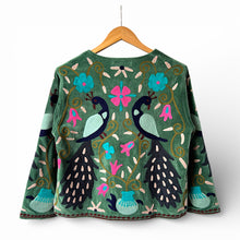 Load image into Gallery viewer, Priyanka jacket 18 peacock
