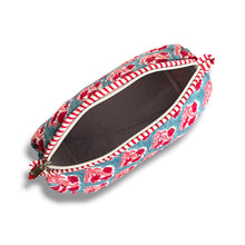 Load image into Gallery viewer, Woodblock print wash bag 01
