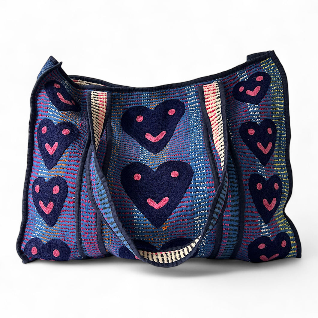 Dharma smiley heart bag