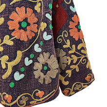 Load image into Gallery viewer, Hemp embroidered peace jacket
