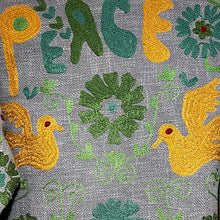 Load image into Gallery viewer, Hemp embroidered peace jacket
