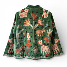 Load image into Gallery viewer, Deepali jacket 28 animal farm
