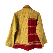 Load image into Gallery viewer, Vedaya Kantha jacket 14
